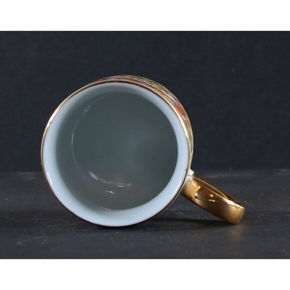 OMC Otagiri Mercantile Company Teacup and Saucer Demitasse 1950s GC - Picture 12 of 13